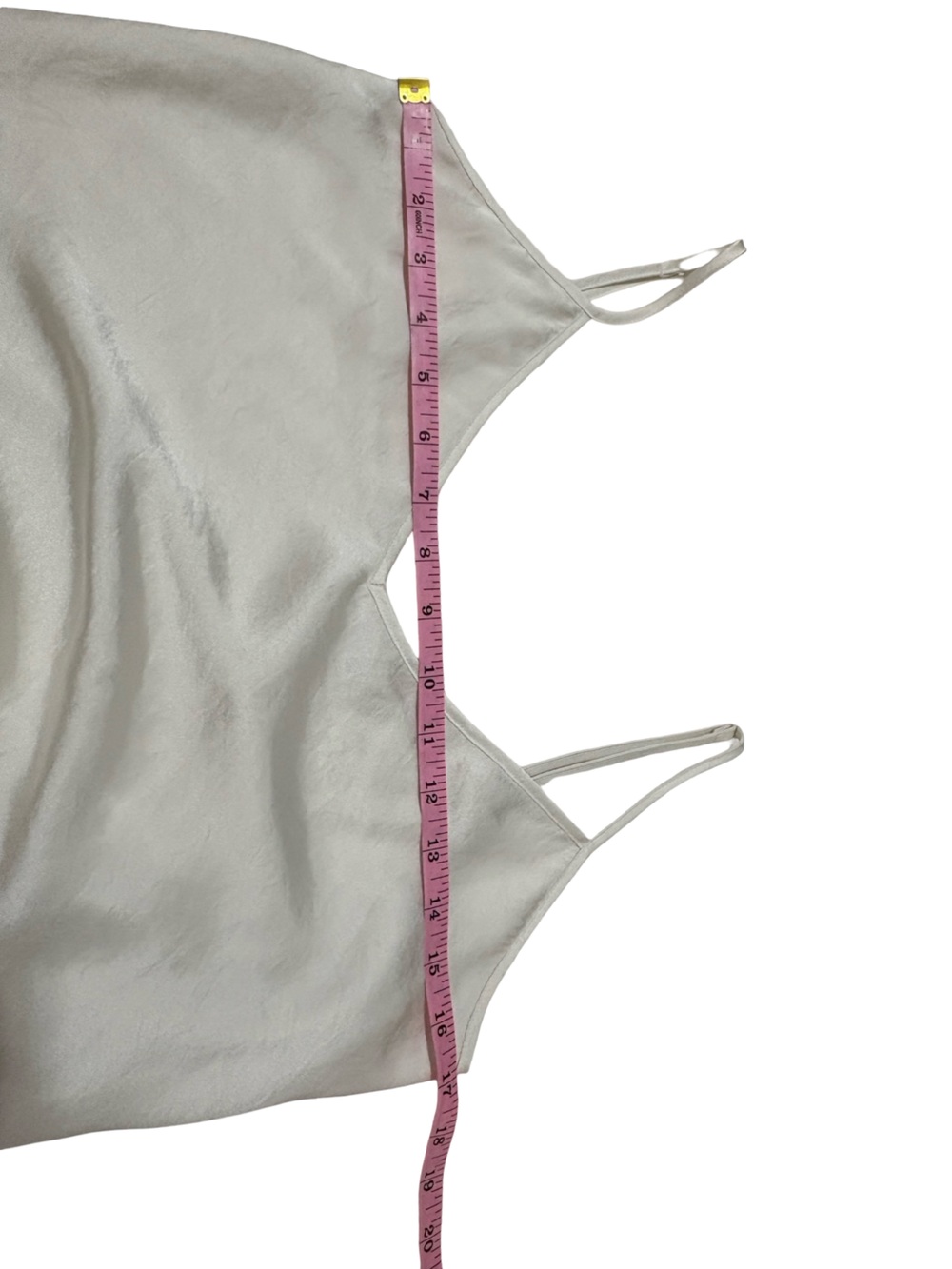 Wilfred Sonnet Satin Lace Trim Slip Midi Dress Light Birch M - Picture 8 of 11